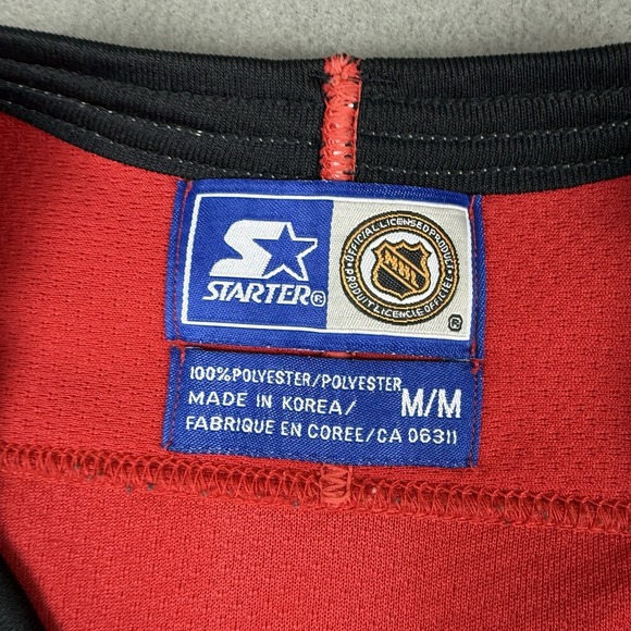 Vintage 90s Chicago Blackhawks Starter Jersey Mens Size Medium Blank Hockey‎ - Picture 5 of 14